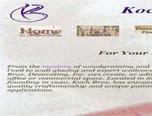 Tablet Screenshot of kochbrosdecorating.com